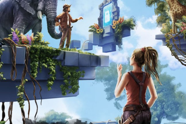 a woman standing next to a tree